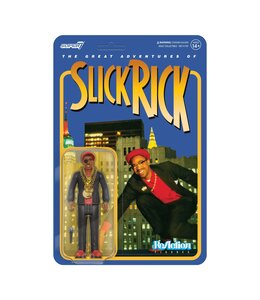 SUPER7 SLICK RICK REACTION FIGURE - THE GREAT ADVENTURES OF SLICK RICK