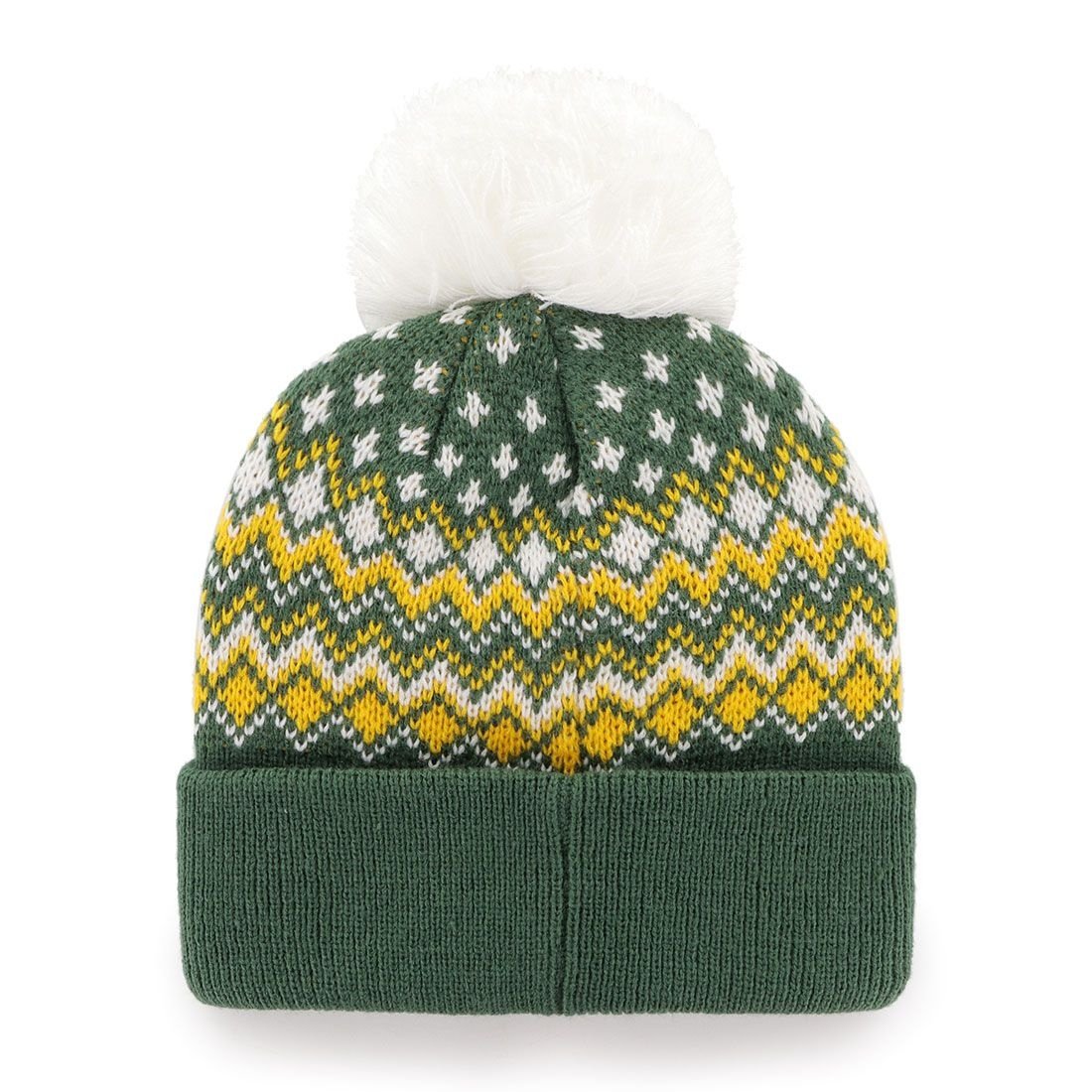 47 Brand Green Bay Packers Cuffed Knit Hat (Green)