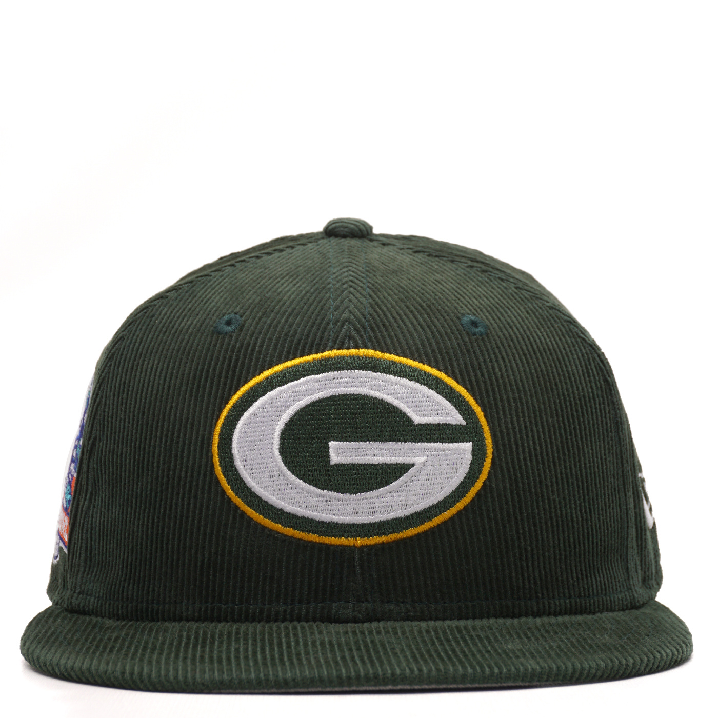 Green Bay Packers Throwback Cord Dark Green 59FIFTY Fitted Cap