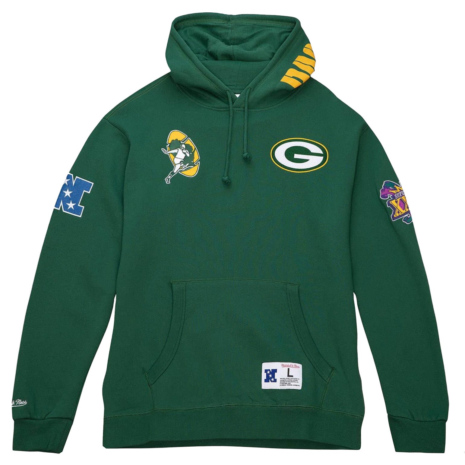 Mitchell & Ness Green Bay Packers City Collection Hoodie - Green