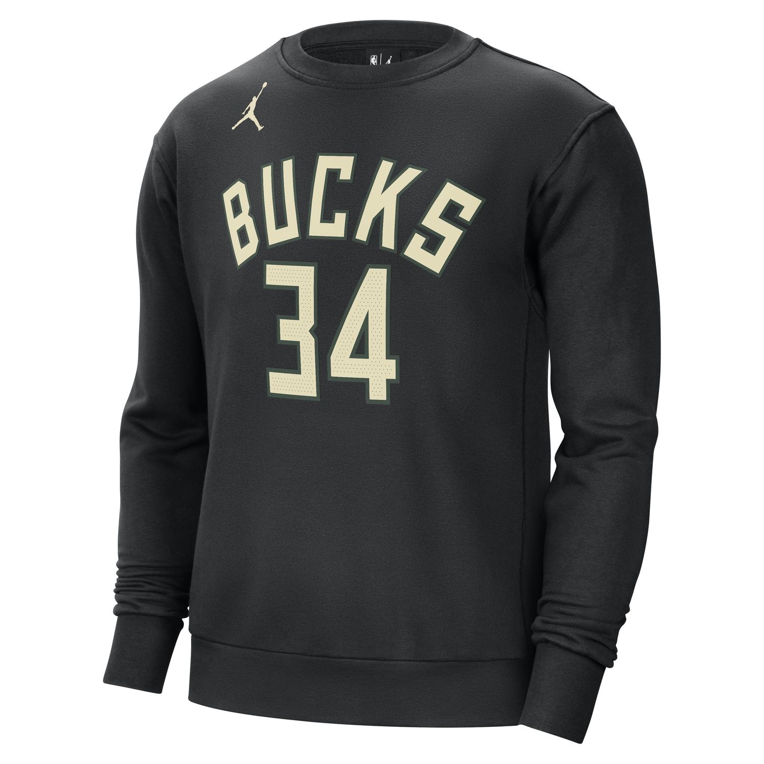 Nike Milwaukee Bucks Giannis Courtside Statement Edition Sweatshirt - MODA3