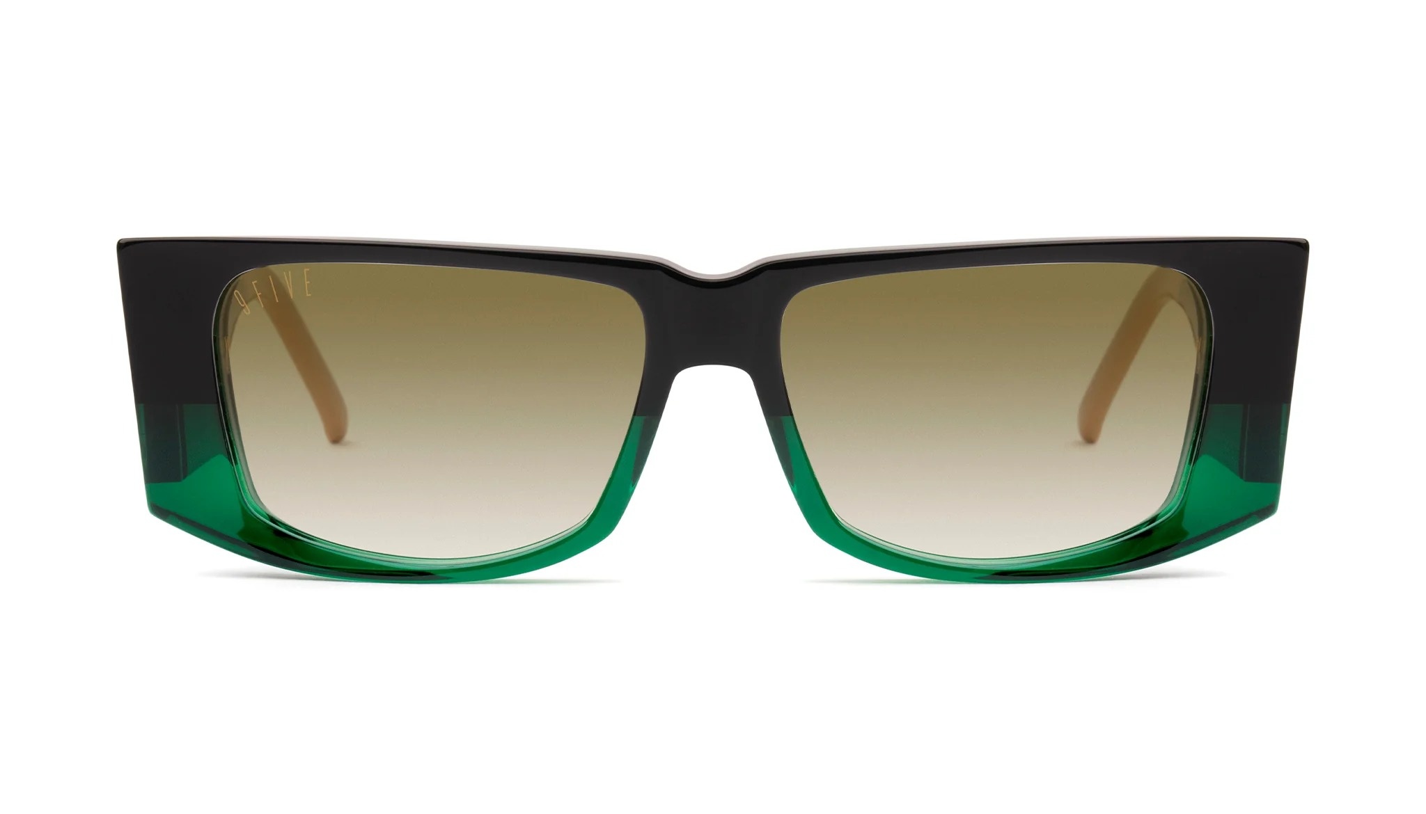 9FIVE Angelo Sunglasses - Tundra Green/Sepia Gradient - MODA3