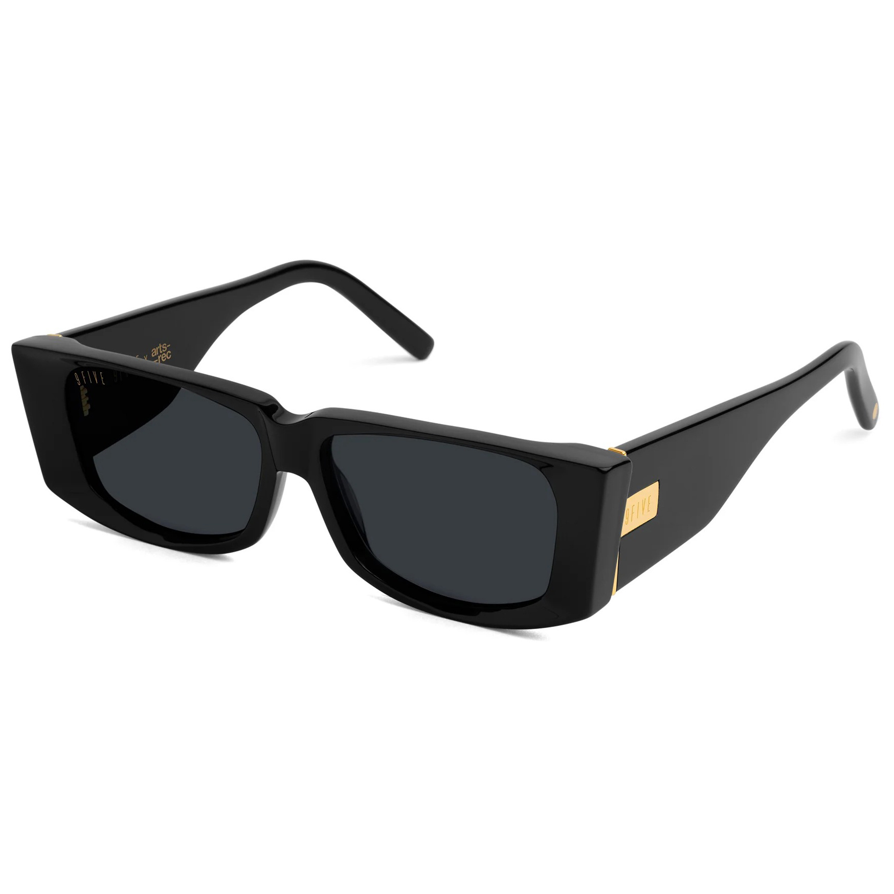 9FIVE Angelo Sunglasses - Black/Gold - MODA3