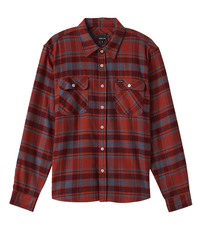 Brixton Bowery Plaid Flannel Shirt