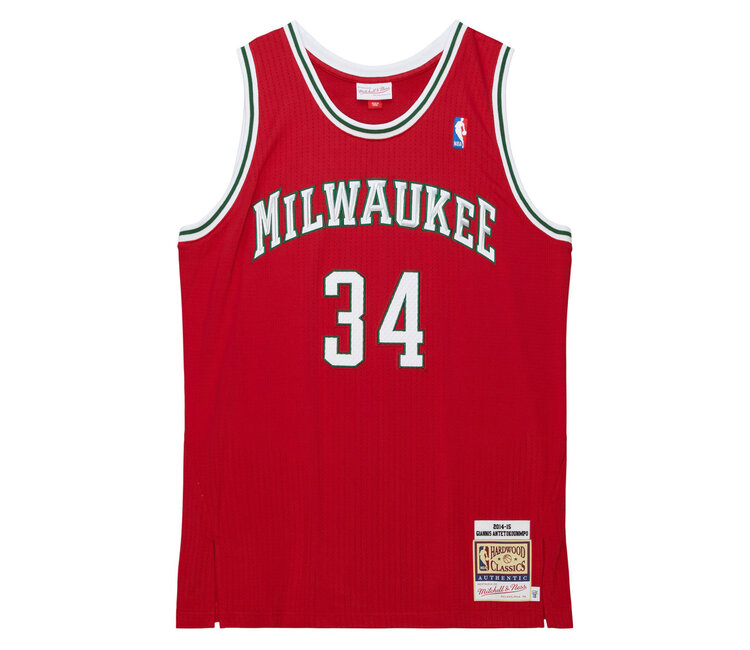 Mitchell & Ness Swingman Giannis Antetokounmpo Milwaukee Bucks Dark 2013-14 Jersey