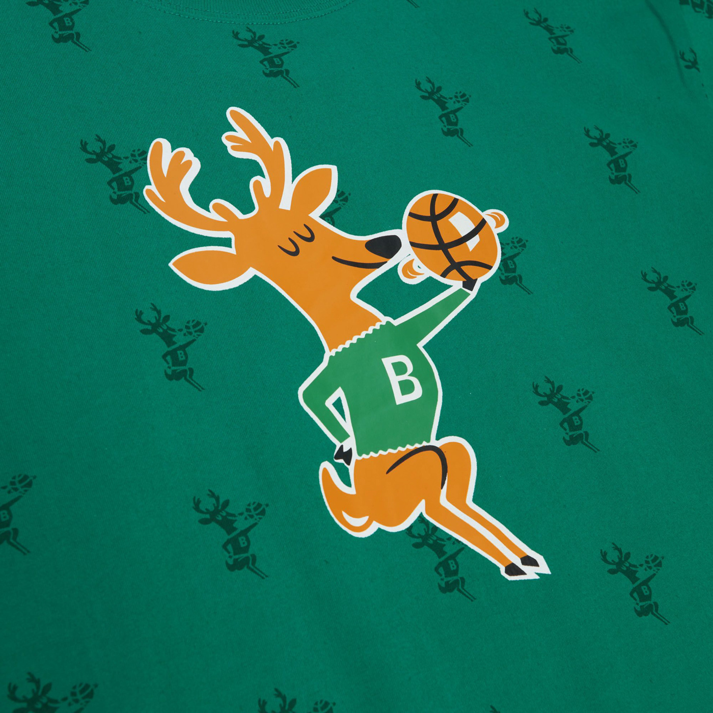 Fanatics Milwaukee Bucks Cream City T-Shirt - Green - MODA3