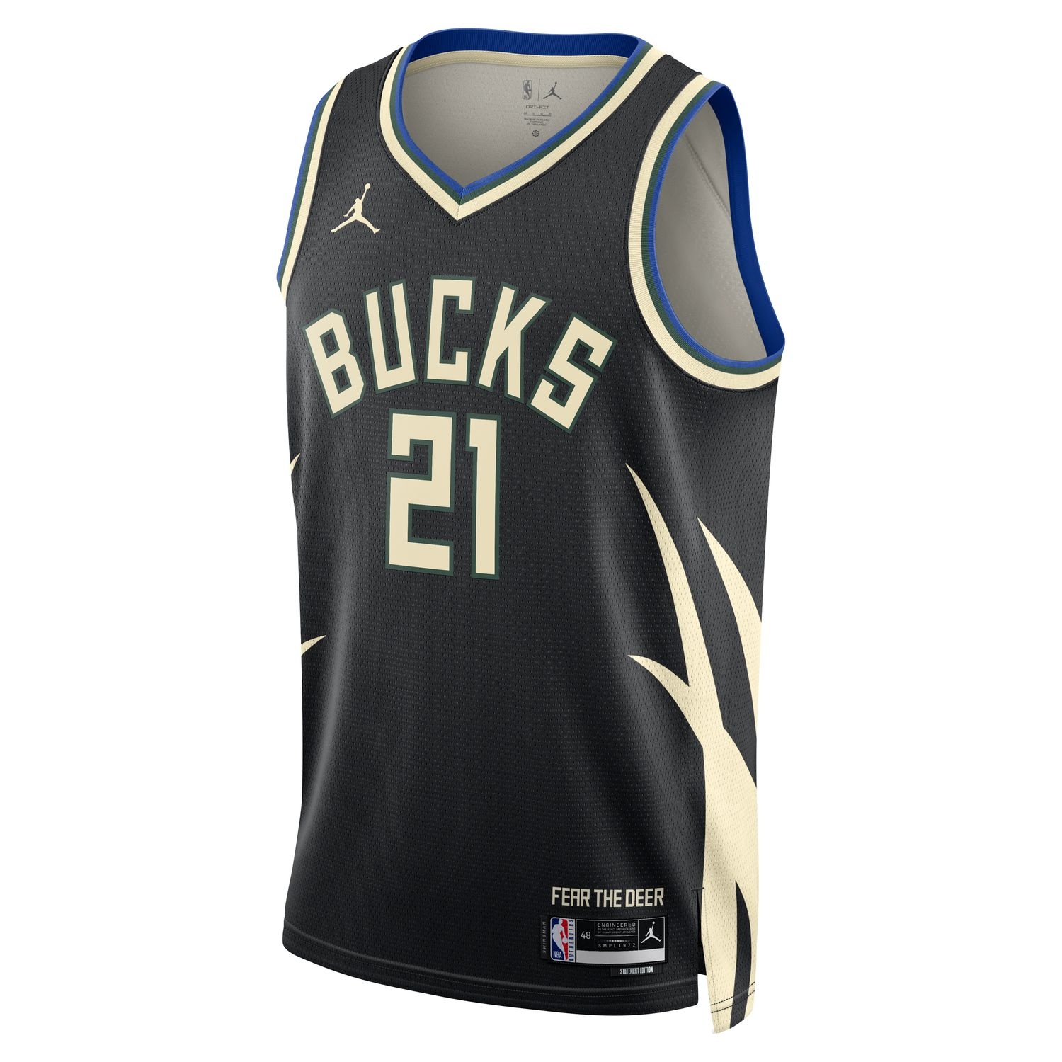 Nike 2022 Association Edition Jrue Holiday Milwaukee Bucks Swingman Jersey / x Large