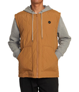 RVCA GRANT HOODED PUFFER JACKET