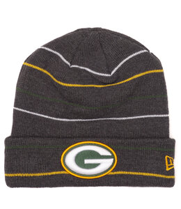 NEW ERA PACKERS ROWED KNIT CUFF BEANIE