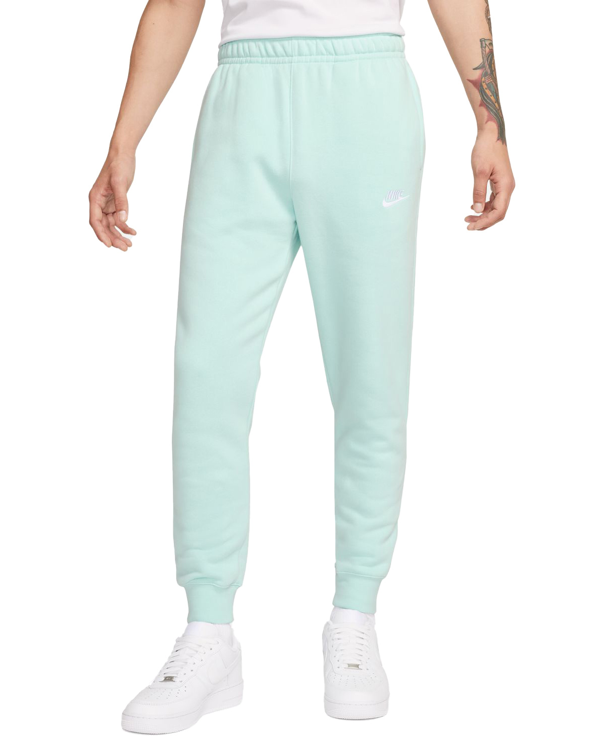 Jade Green Elastic Waistband Jogger