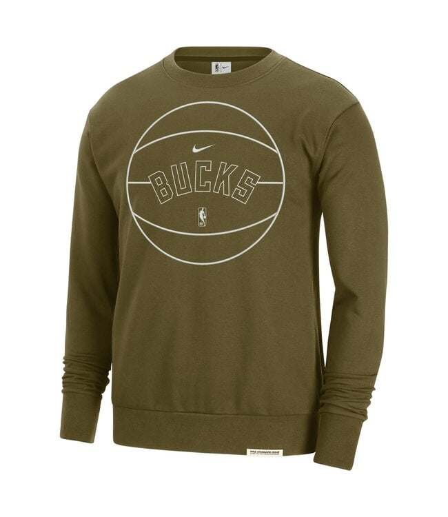 NIKE Bucks Standard Issue Crewneck Sweatshirt