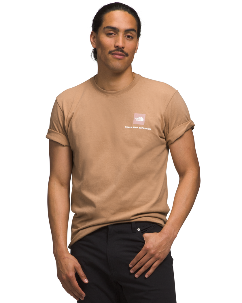 The North Face Box NSE T-Shirt - Almond - MODA3