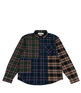 TAIKAN PATCHWORK FLANNEL SHIRT