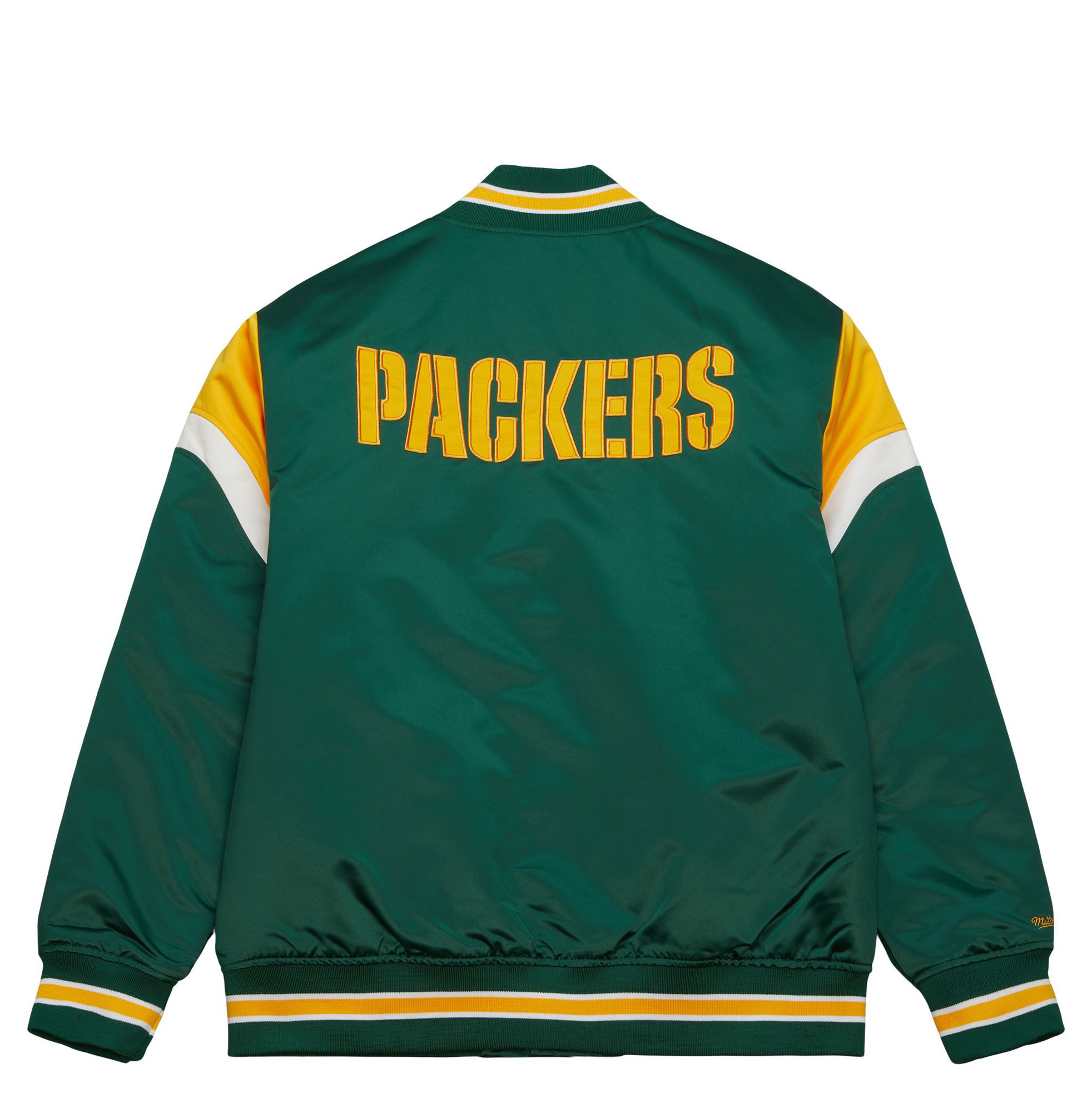 Satin Heavyweight Green Bay Packers Special Script Jacket - HJacket