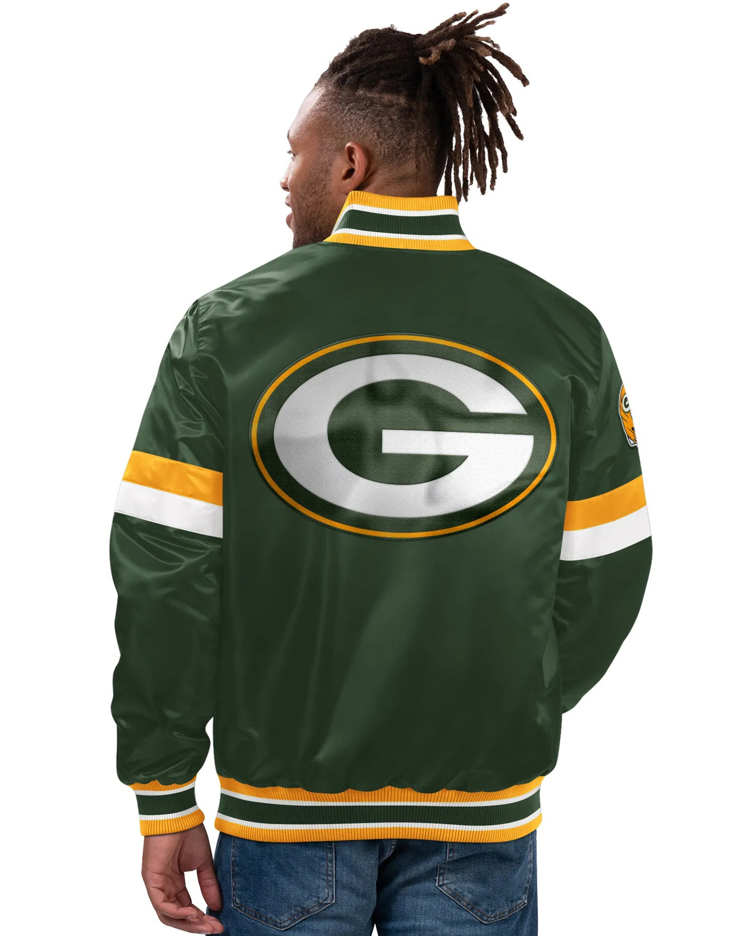 Starter Green Bay Packers Throwback Santin Jacket Men´s Size 2XL