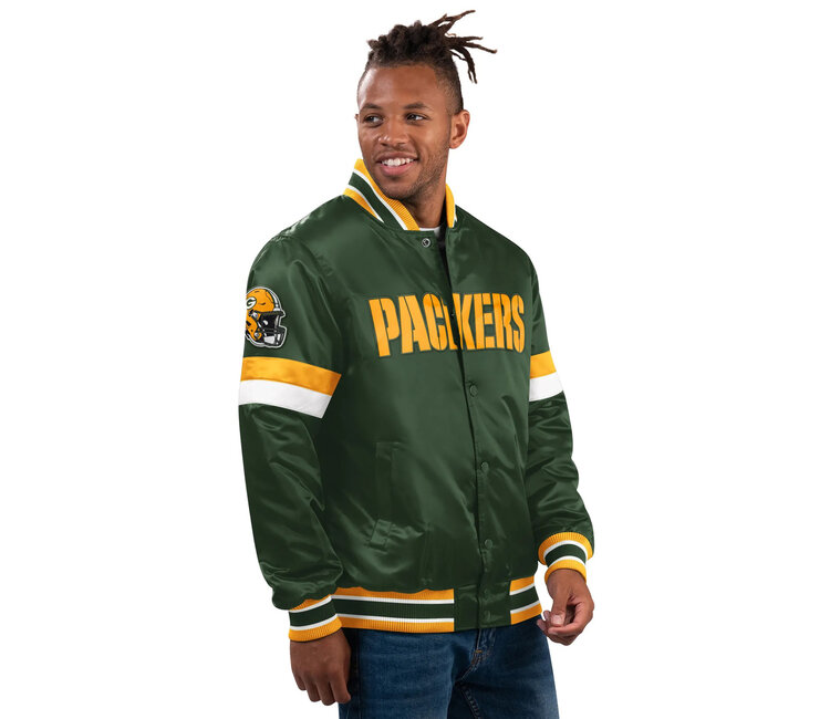 Bay Packers Satin Green Jacket