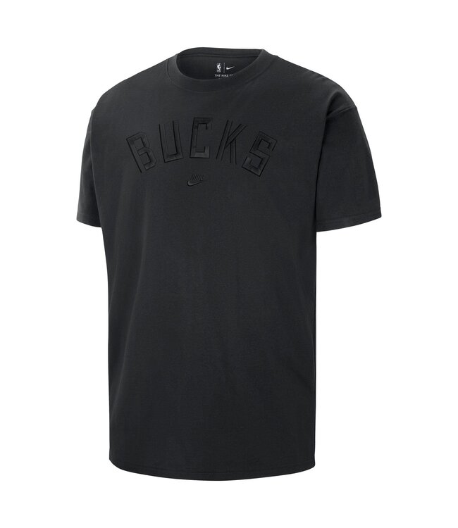 Nike Milwaukee Bucks Courtside Essential Premium T-Shirt - Black
