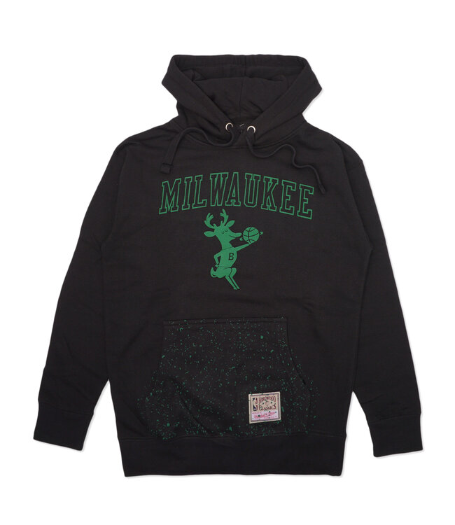MITCHELL AND NESS Bucks HWC Speckle Nep Pullover Hoodie