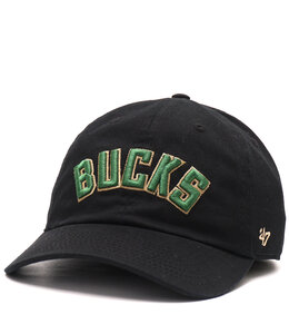 47 Brand Milwaukee Bucks Barrack Clean Up Hat - White Camo - MODA3