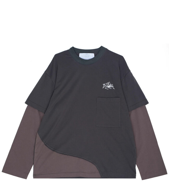 JUNGLES Double Layer Long Sleeve Tee