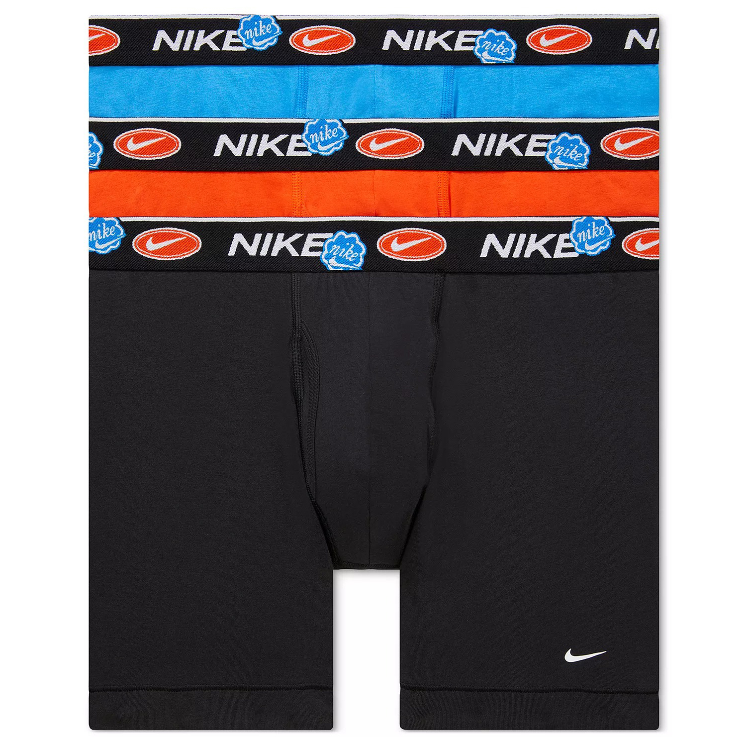 Nike Dri-Fit Essential Cotton Boxer Brief 3-Pack - Black Sticker