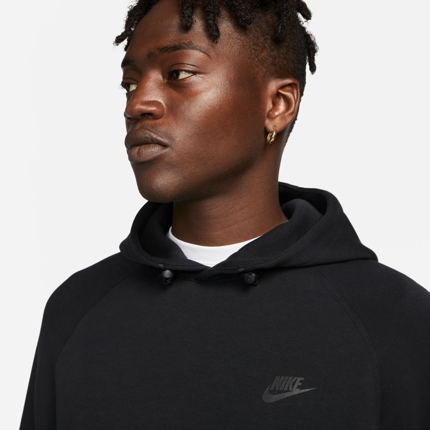 Nike Tech Fleece Pullover Hoodie Black MODA3