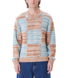 OBEY DOMINIC MIXED YARN SWEATER