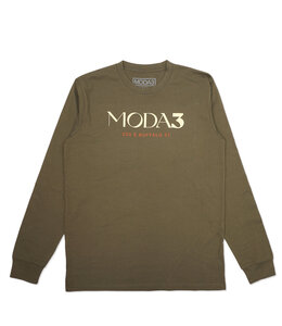 MODA3 LUX SCRIPT LONG SLEEVE TEE