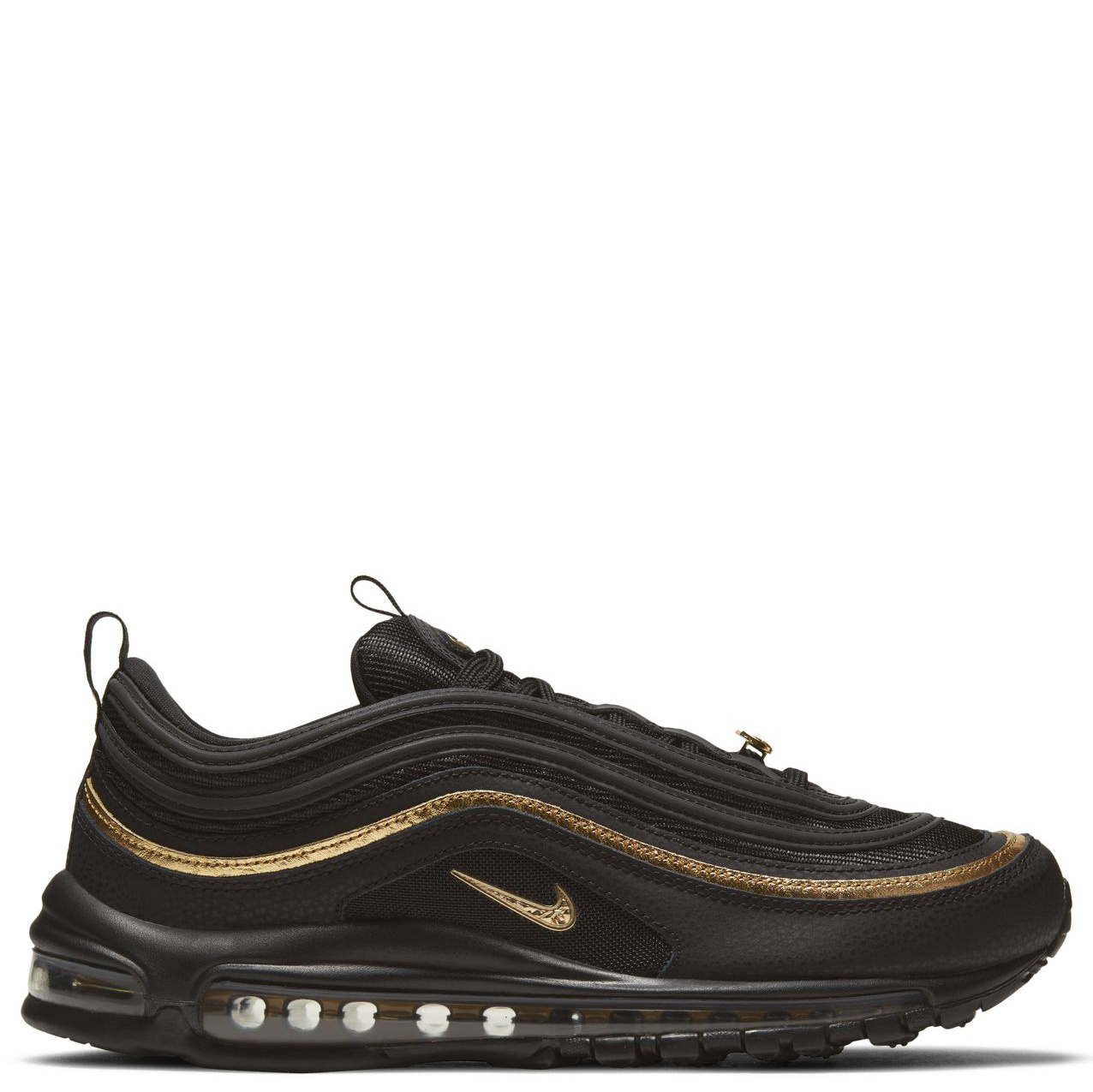 nike air max 97 black metallic gold