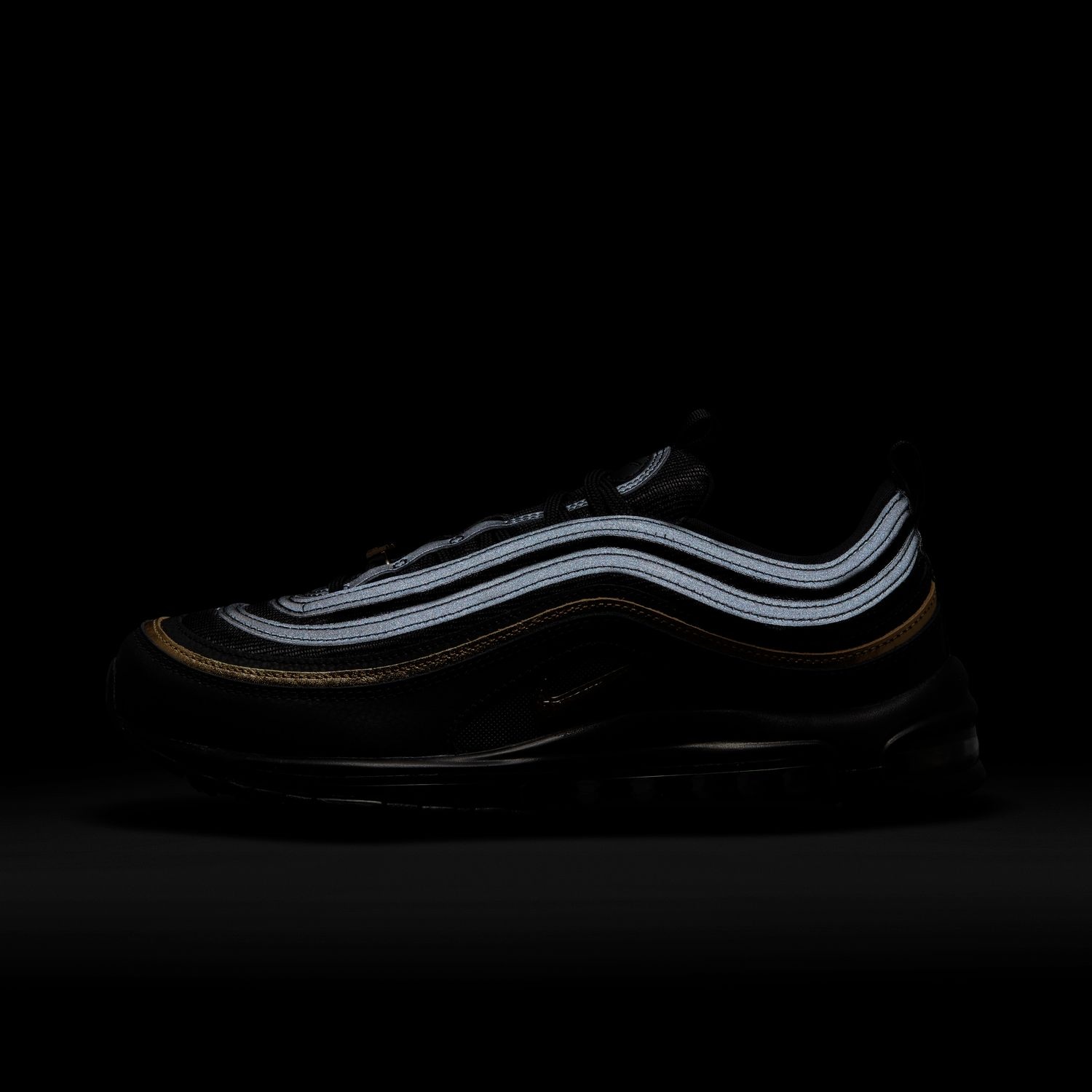 Nike Air Max 97 - Black/Metallic Gold - MODA3