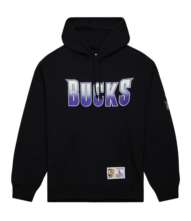 MITCHELL AND NESS Bucks Game Time Pullover Hoodie