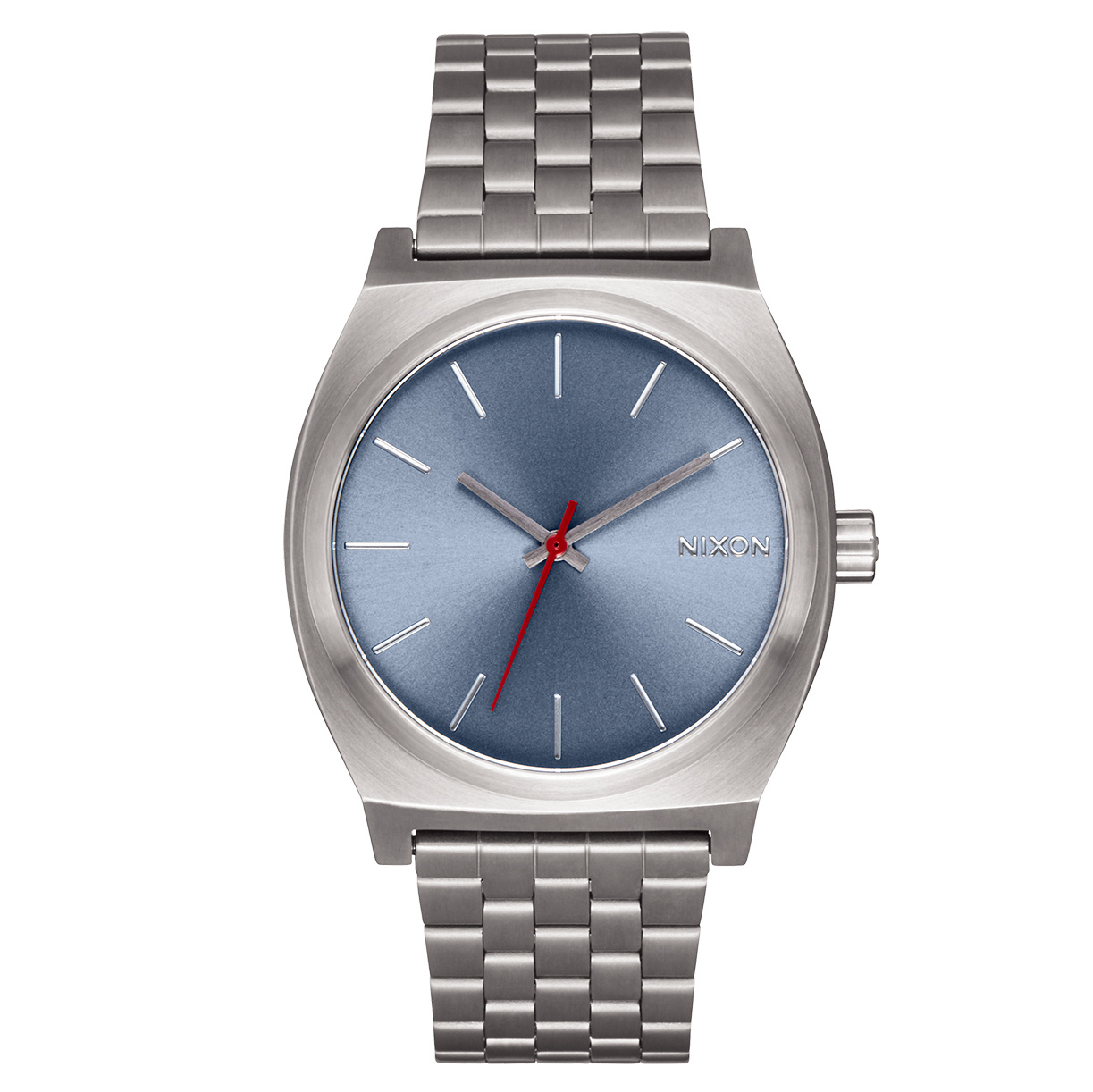 Nixon Time Teller Watch - Light Gunmetal/Dusty Blue - MODA3