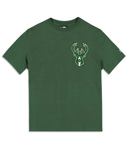 NEW ERA BUCKS LOGO SELECT TEE