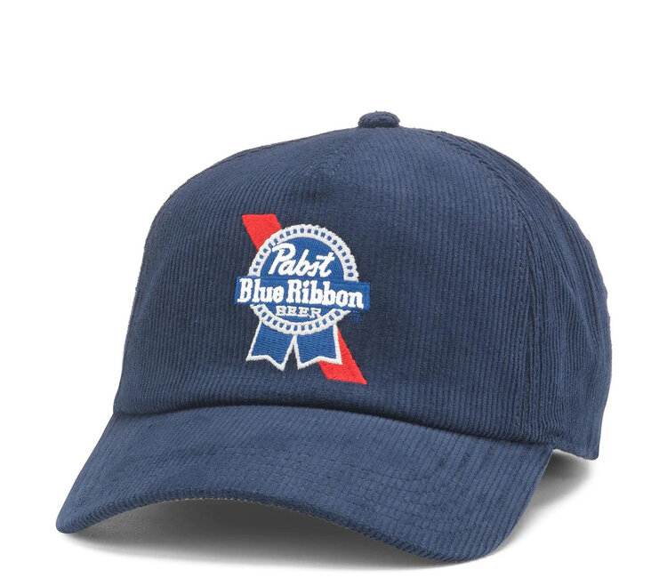 Pabst Blue Ribbon Roscoe Cord Hat