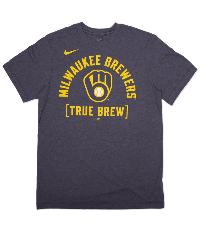 NIKE Brewers Swing Big Tri-Blend Tee