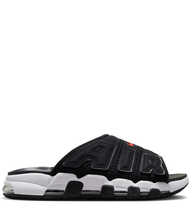 Nike Air More Uptempo Slide - Black/White-Black-Clear - MODA3