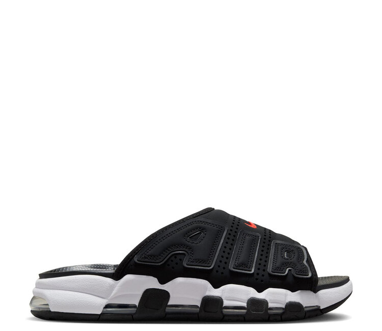 Nike Air More Uptempo Slide - Black/White-Black-Clear - MODA3