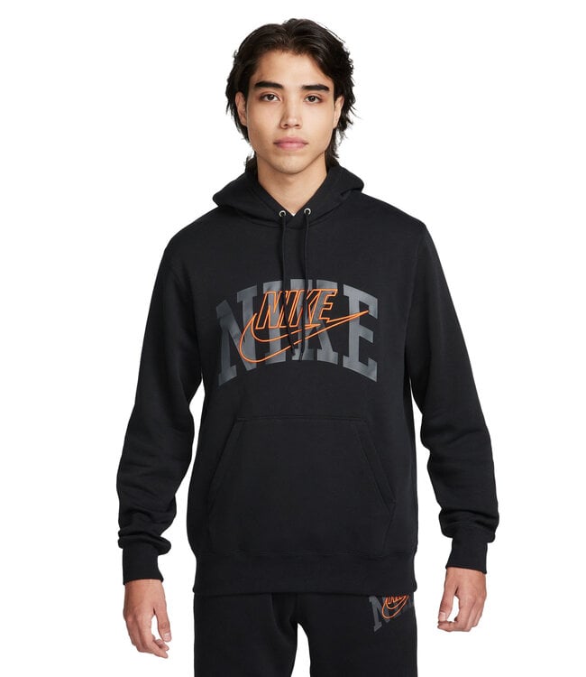 NIKE Club Futura Embroidered Pullover Hoodie