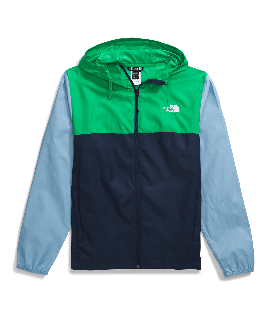 The North Face Cyclone 3 Jacket - Summit Navy/Optic Emerald/Steel 