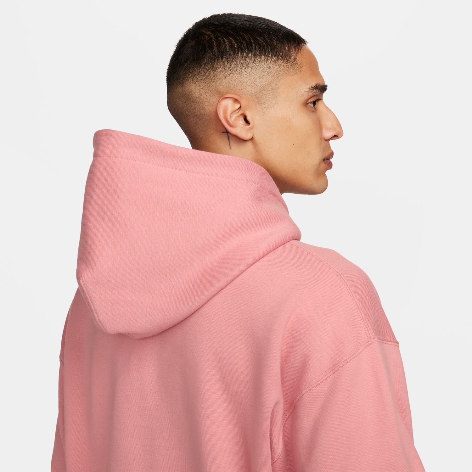 Nike Solo Swoosh Pullover Hoodie - Red Stardust - MODA3