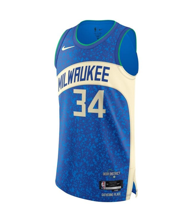 NIKE Bucks Giannis City Edition '23-34 Authentic Jersey