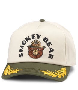 AMERICAN NEEDLE SMOKEY BEAR CLUB CAPTAIN HAT