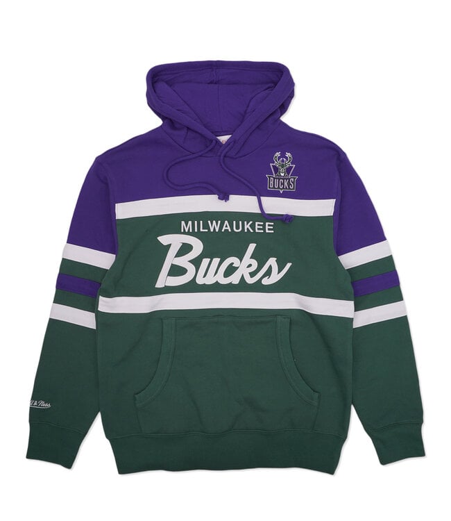MITCHELL AND NESS Bucks Head Coach Pullover Hoodie