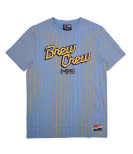 47 Brand Milwaukee Brewers Women's Undertone T-Shirt - Navy - MODA3