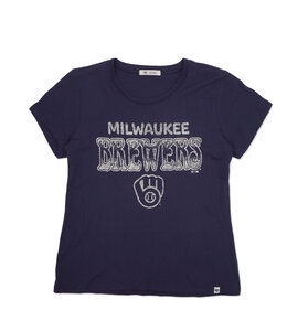 '47 BRAND BREWERS WOMEN'S DREAMER FRANKIE TEE