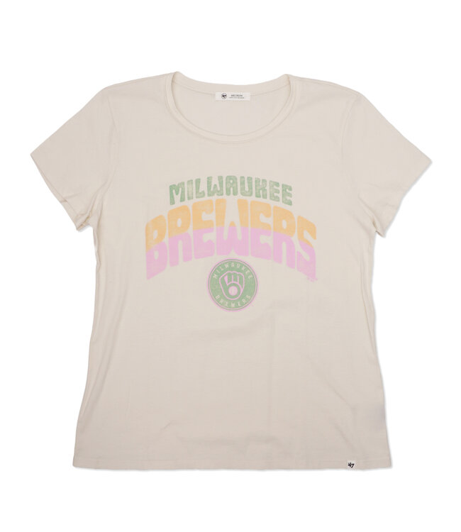 '47 BRAND Brewers Women's Far Out Frankie Tee