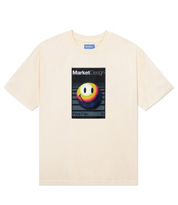 MARKET SMILEY ANALOGUE TEE