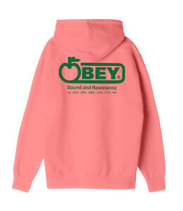 OBEY SOUND & RESISTANCE PULLOVER HOODIE