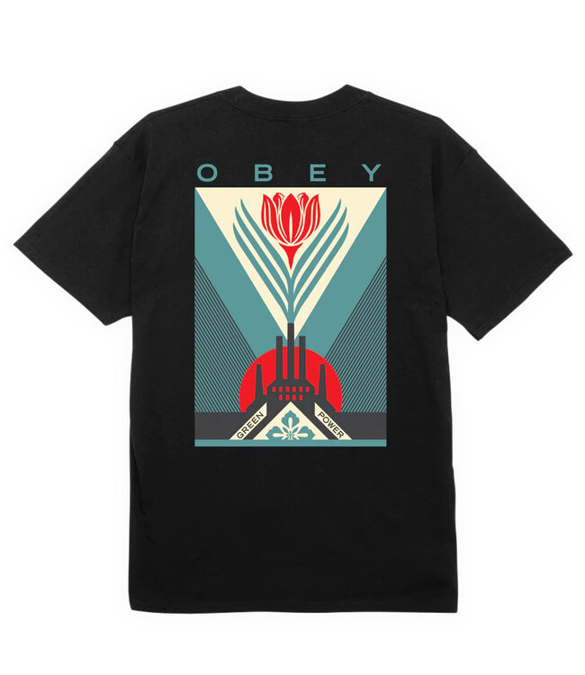 OBEY Green Power Factory Tee