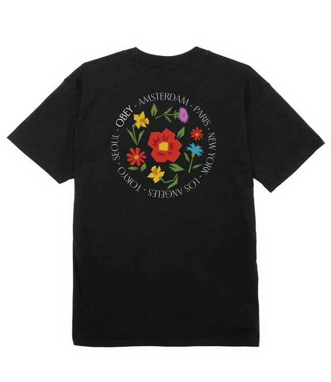 OBEY City Flowers Tee
